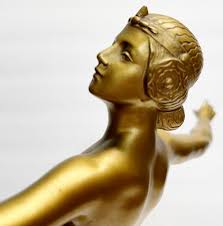 Art Deco Sculpture Signed