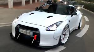 Nissan gtr mx wide body kit. Liberty Walk Widebody Nissan Gt R Loud Accelerations Youtube