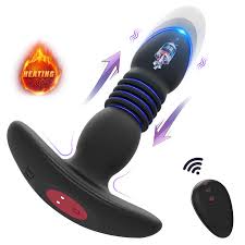 Telescopic Vibrating Butt Plug Anal Vibrator Wireless Remote Sex Toys for  Women Heating Dildo Prostate Massager Gay Men Buttplug - AliExpress