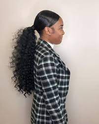 20 Attractive Ponytail Ideas For Women Short Hairstyle Hair Ponytail Styles Black Ponytail Hairstyles Weave Ponytail Hairstyles