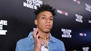 Wallpapers, ringtones, quiz, quotes for nle choppa ↓. Nle Choppa Is Wearing Blue Jean Shirt Standing In Black Background Hd Nle Choppa Wallpapers Hd Wallpapers Id 73735