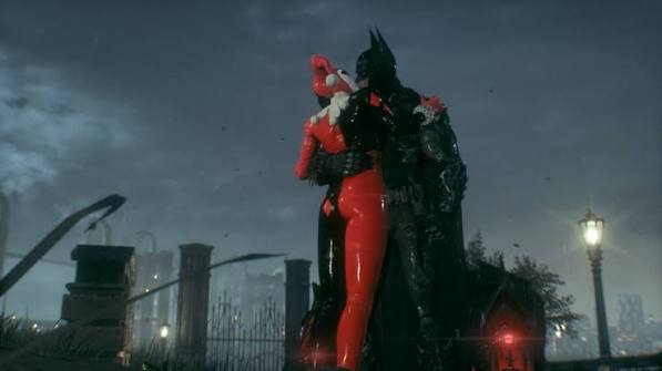 Steam Community :: Screenshot :: Batman and Harley Quinn kissing. The best  screenshot I have ever taken. :) 'Mr. J who?'
