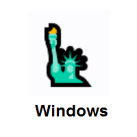 Statue of liberty emoji can mean i am going to visit new york! Meaning Of Statue Of Liberty Emoji With Images