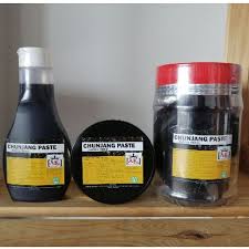  2 packs  chinese black bean paste sauce, jjajang 1.1 pound  chunjang  (500g) 중화요리 춘장. Halal Black Bean Sauce For Jajangmyun Shopee Malaysia