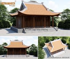 Bậc tam cấp nhà thờ họ phong thủy