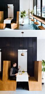 Tables At This Restaurant Have A Roll Of Paper That Serve As A Continuous Tablecloth Modern Restaurant Design Modern Restaurant Restaurant Interior Design