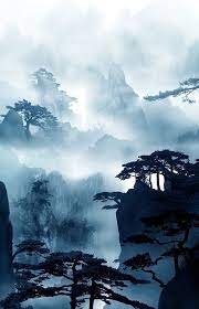 Pl 54 55 Montagnes Chinoises Chinese Landscape Painting Chinese Landscape Asian Landscape