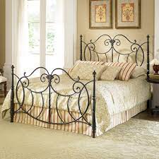 Well you need to consider this bed, which is made of the wrought iron and wood. Romance The Bedroom With A Decorative Wrought Iron Bed Artisan Crafted Iron Furnishings And Decor Blog