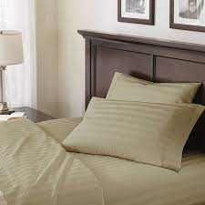 I went back today to purchase the exact same set but when i got home and opened them on the older set it has a satin border on the flat sheet and pillow cases new set is just plain. Get The Better Homes Gardens 400 Thread Count Egyptian Cotton Damask Stripe Bedding Sheet Set From Walmart Now Accuweather Shop