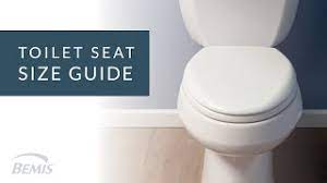 They are elongated and round. How To Choose The Correct Size Toilet Seat Youtube