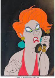 Madame leota is a ghostly character from the the haunted mansion franchise. The Rescuers Madame Medusa Production Cel Walt Disney 1977 Lot 97289 Heritage Auctions