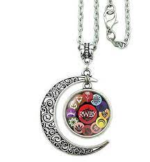 Moon Necklace Rwby Remnant Dust Aura Crescent Pendant Rwb Https Www Amazon Com Dp B01e74j424 Ref Cm Sw R Pi Dp X Dpltyb9zpc Moon Necklace Pendant Necklace