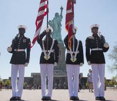 The united states marine corps silent drill platoon performed during the halftime show at the houston texans home game against the new york jets in november. Dvids Images Marine Corps Silent Drill Team At Liberty Island Image 6 Of 14