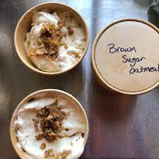 But i didn't want to overdo it and put myself into a s. Homemade Brown Sugar Oatmeal Ice Cream With Sweet Crispy Oatmeal Bits Mixed In Foodporn