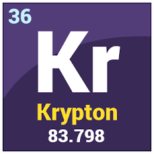 Krypton is a chemical element with the symbol kr and atomic number 36. Krypton Kr Uses Of Krypton Chemical Properties Of Krypton