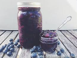 how to can blueberries pie filling