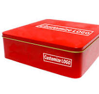Manufacturers Custom Pressed Tinplate Packaging Square Metal ...