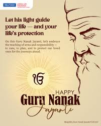 May the divine wisdom of Guru Nanak Dev Ji light our path with compassion,  courage, and clarity. Let's walk in his teachings of sewa, faith, and  responsibility — to care, to protect,