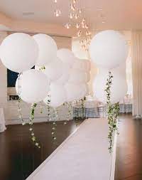 6 Pack White 36 Inch Big Giant Jumbo Balloons With Etsy In 2021 Wedding Balloon Decorations Wedding Balloons Wedding Table Decorations Elegant