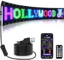 Amazon.com: Rayhome Large Programmable LED Sign, 37''x8 ...