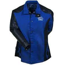 Black Stallion Jackets Men S Blue Fr Welding Jacket Bxrb9c Ps Welding Jackets Welding Clothes Jackets