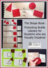 The Shape Book Shape Books Braille Activities Braille Literacy