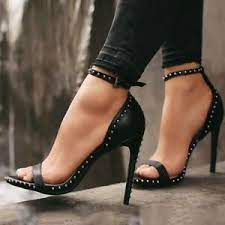 .satin scarpa scarpe scarpedasposa scarpesposa scarponcino schiava seastar seastars senape swarovski tabaccio tabacco tacchi tacco tacco12 taccoarocchetto taccoaspillo taccoblocco tartaruga. Scarpe Decollete Donna Numero 35 Tacco 12 Colore Nero Con Borchie Nuove Ebay