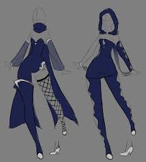 Image of pin on anim cloathes. February Commissions 6 By Rika Dono On Deviantart Drawing Anime Clothes Art Clothes Anime Outfits