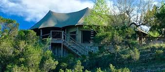 Sinya On Lone Man Creek A Romantic Glamping Destination In Wimberley Texas Glamping Luxury Camping Places To Go