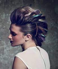 Comme opposé à son prédécesseur punk rock, la coupe faux hawk est très belle avec une touche parfaite d'attitude. Faux Hawk Femme Pour Cheveux Longs Tutoriels Et Idees En Images