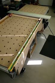 Diy Crosscut Table For Track Saw Google Search Woodworking Workbench Woodworking Workbench