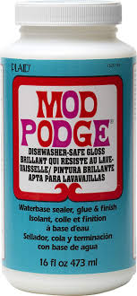 Amazon Com Mod Podge Dishwasher Safe Waterbase Sealer Glue And Finish 16 Ounce Cs25139 Gloss