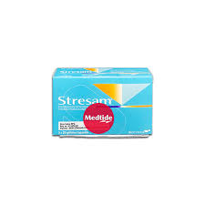 Etifoxine (etafenoxine or stresam) is an anxiolytic and anticonvulsant drug that was developed in germany and first marketed in the 60s. Etifoxine Stresam 50 Mg 60 Capsules Box Medtide Drugstore