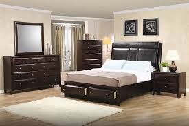 These complete furniture collections include everything you need to outfit the entire bedroom in coordinating style. Phoenix Storage Platform Bed 6 Piece Bedroom Set In Rich Deep Cappuccino Finish By Coaster 200419