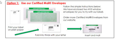 What Are My Options Using Certified Mail Labels Com Certified Mail Labels