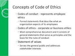 Developing a code of ethics is a great way to establish guidelines for how to act as an organization. 13 Codes Of Ethics Conduct Ideas Code Of Ethics Ethics Examples Ethics