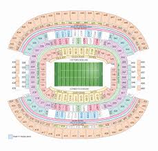 Cowboy Stadium Concert Seating Chart Dallas At T Stadium