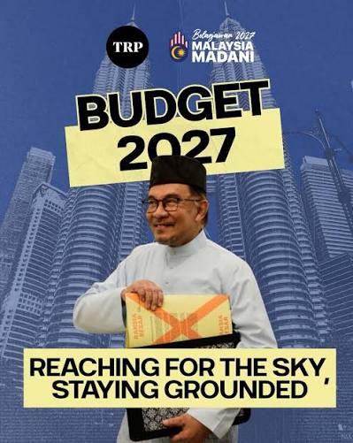 Budget 2027, the Fifth MADANI Budget, continues the expansionary fiscal  policy with a total of RM510 billion, compared with RM470 billion. The  breakdown is RM376.8 billion for Federal operating expend