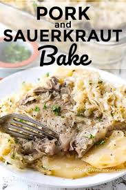 Get juicy, savory pork tenderloin on your dinner table in no time with these delicious and easy pork recipes. Pork And Sauerkraut Bake Spend With Pennies