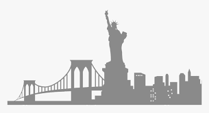 Png, psd, icons, and vectors. Brooklyn Bridge Skyline Silhouette Hd Png Download Transparent Png Image Pngitem