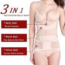 Postpartum Belt 3 In 1 Girdle Post Belly Belt After Birth Belly Band Postpartum Support C Section Recovery Belt 4 Sizes Aliexpress