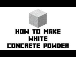 Making White Concrete Block In Minecraft Java1 16 2 Youtube This concrete maker uses the bubble column method to stack. youtube