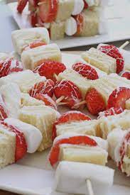 Strawberry Shortcake Dessert Kabobs Recipe Recipe Dessert Kabobs Strawberry Shortcake Kabobs Kabob Recipes