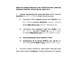 * gaji kakitangan sektor awam dibayar sebulan sekali. Https Www Jpm Gov My Images Pdf Penyata Bil Prestasi Pembayaran Bil Dan Tuntutan Bagi Jabatan Perdana Menteri Untuk Bulan Ogos 2017 Pdf