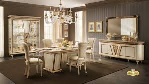 Blackjack furniture usry italian leather upholstered living room loveseat, beige. Fantasia Dining Room Collection Luxury Furniture Lighting