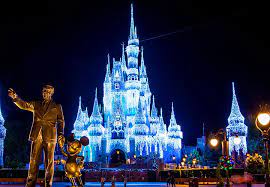 Disney magical castle on a sunny day. 10 Things You May Not Know About Cinderella Castle Celebrations Press
