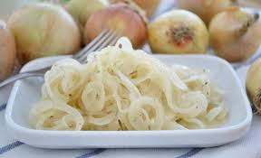 Zwiebelsalat Rezept Rezept Rezepte Salat Lebensmittel Essen