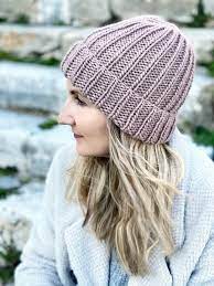 How To Knit A Hat With Straight Needles Knit Hat Pattern Easy Beanie Knitting Patterns Free Knit Beanie Pattern