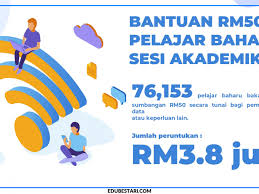 Bantuan pelajar pendidikan tinggi (bppt) akan dikreditkan terus ke dalam pemegang kad debit sediada. Semak Kelayakan Bantuan Kewangan Rm50 Pelajar Ipt Kemaskini Maklumat Anda Sekarang Edu Bestari