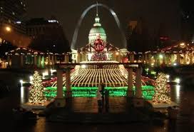 Christmas In St Louis Festival Lights Holiday Christmas Travel
